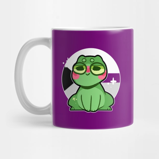 pride frog- Demisexual Variant by Brewing_Personalitea